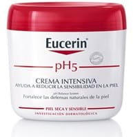 Crema corporal para piel sensible